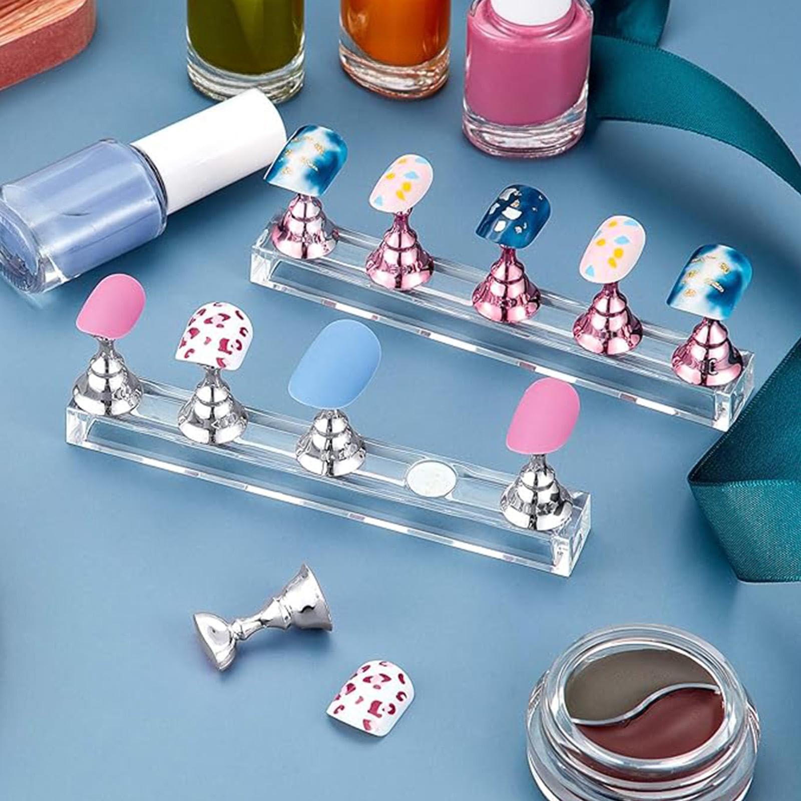 Professional manicure tool for press on nail design
