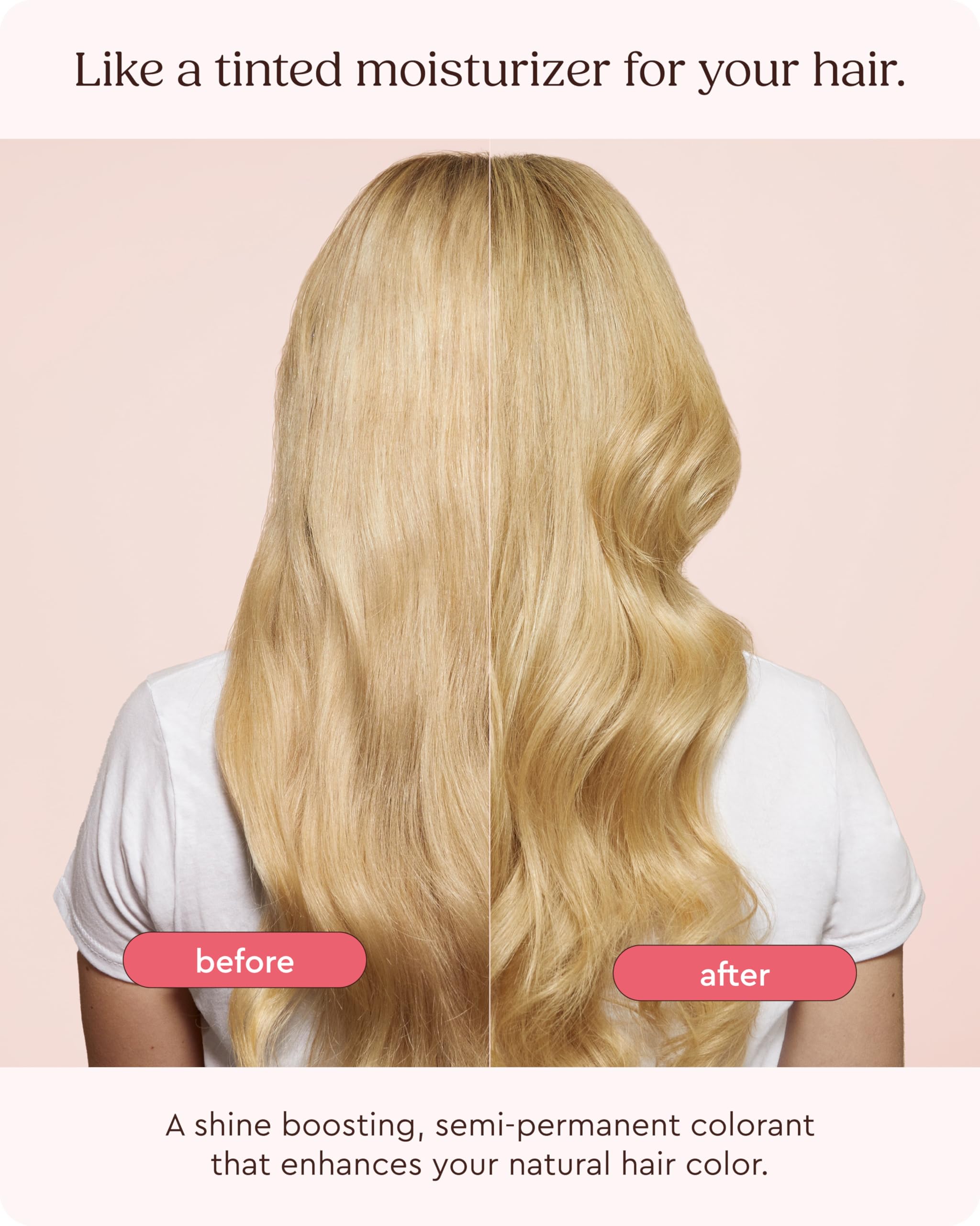 Glaze hair gloss dispensing pump detail