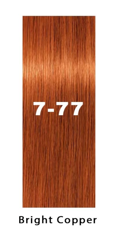 Schwarzkopf 7-77 Bright Copper hair color mask bottle