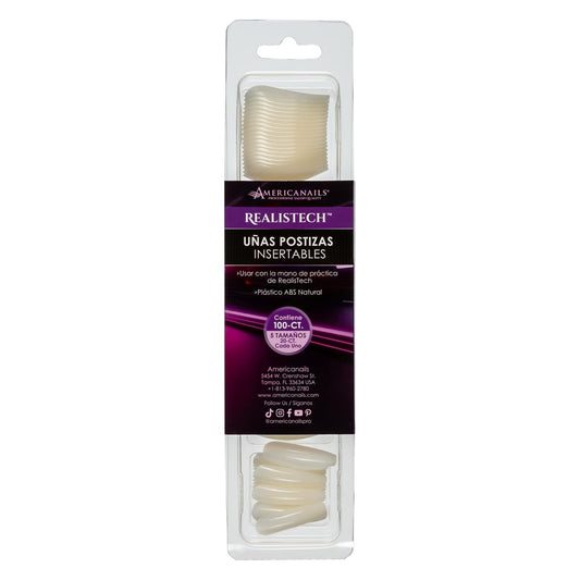 Pack of Americanails RealisTech practice fingernails
