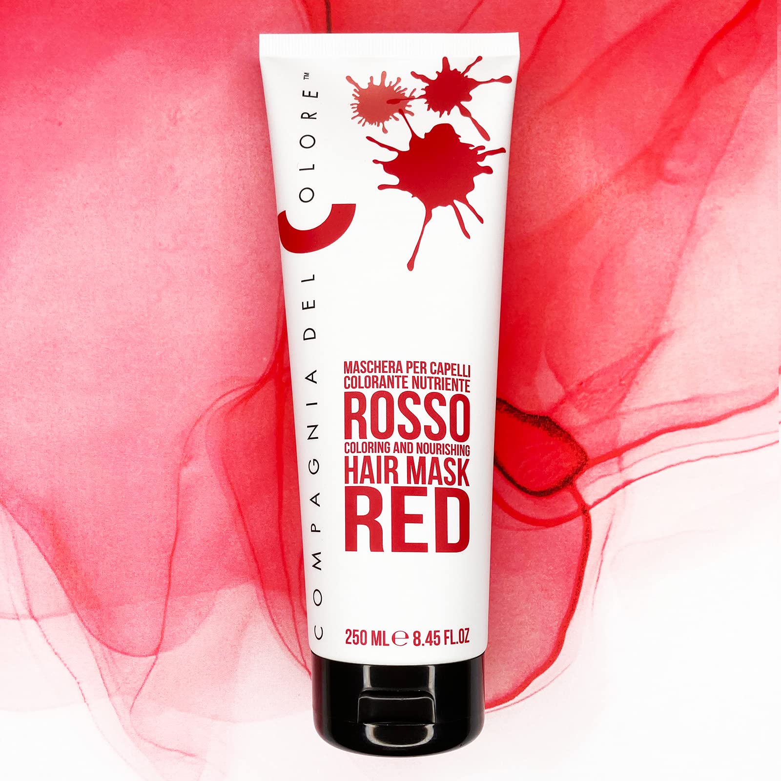 Compagnia Del Colore red hair mask kit including the complimentary 10ml Starry Lipgloss bonus