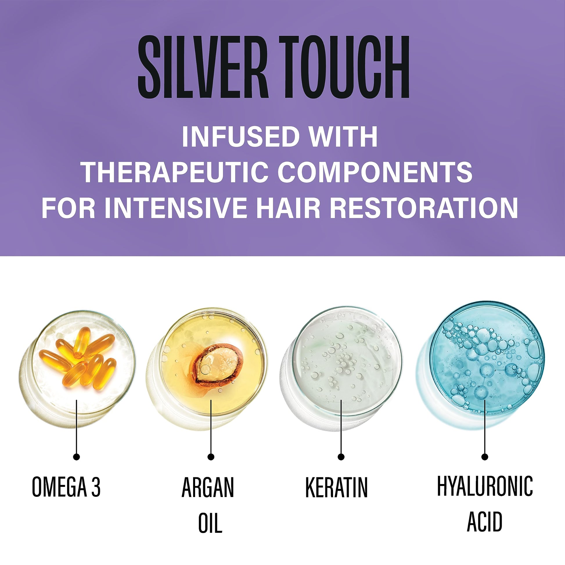 MAREE Morena Mia professional silver touch toning mask texture close up