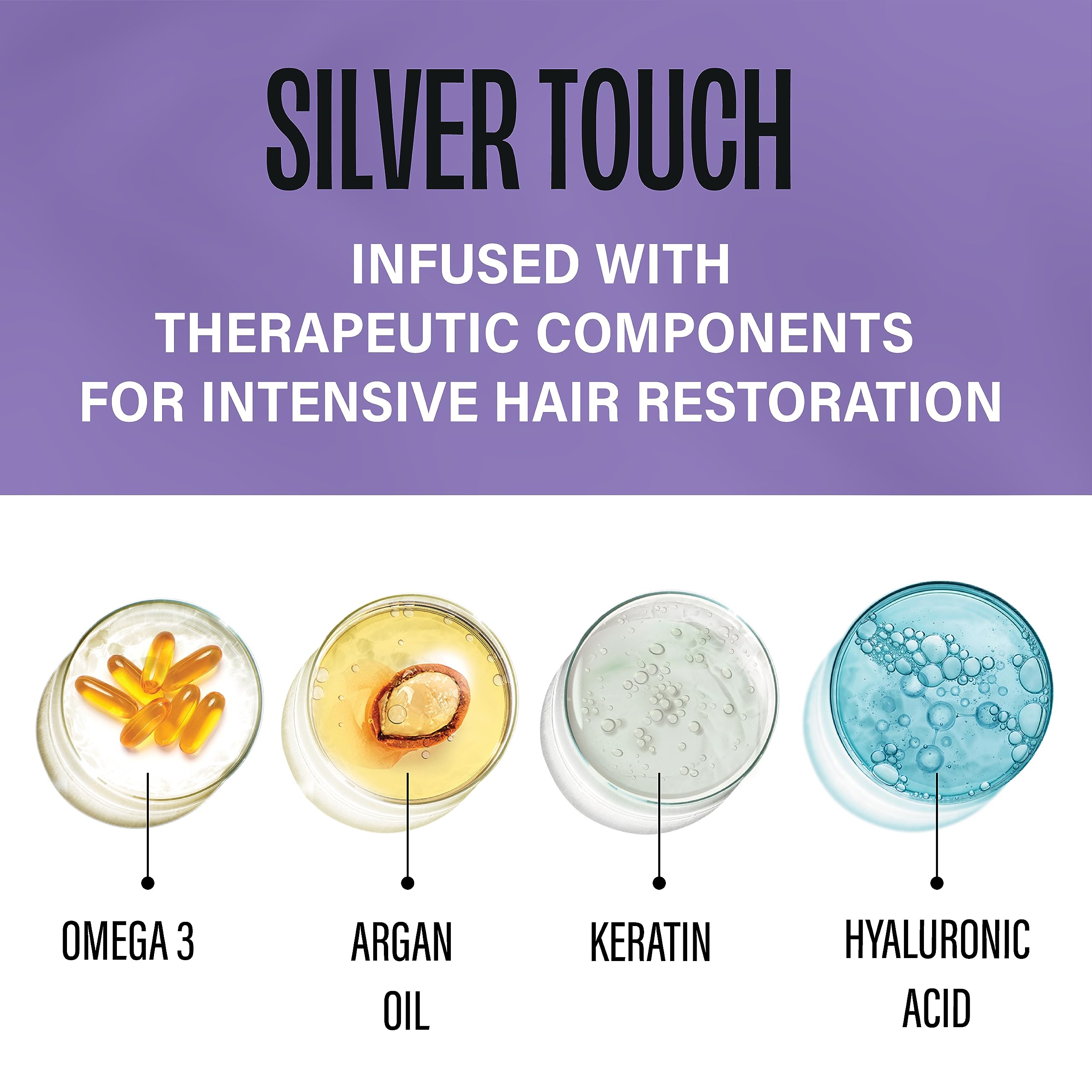 MAREE Morena Mia professional silver touch toning mask texture close up