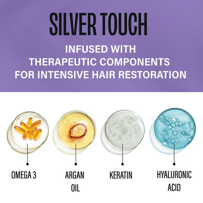 MAREE Morena Mia professional silver touch toning mask texture close up