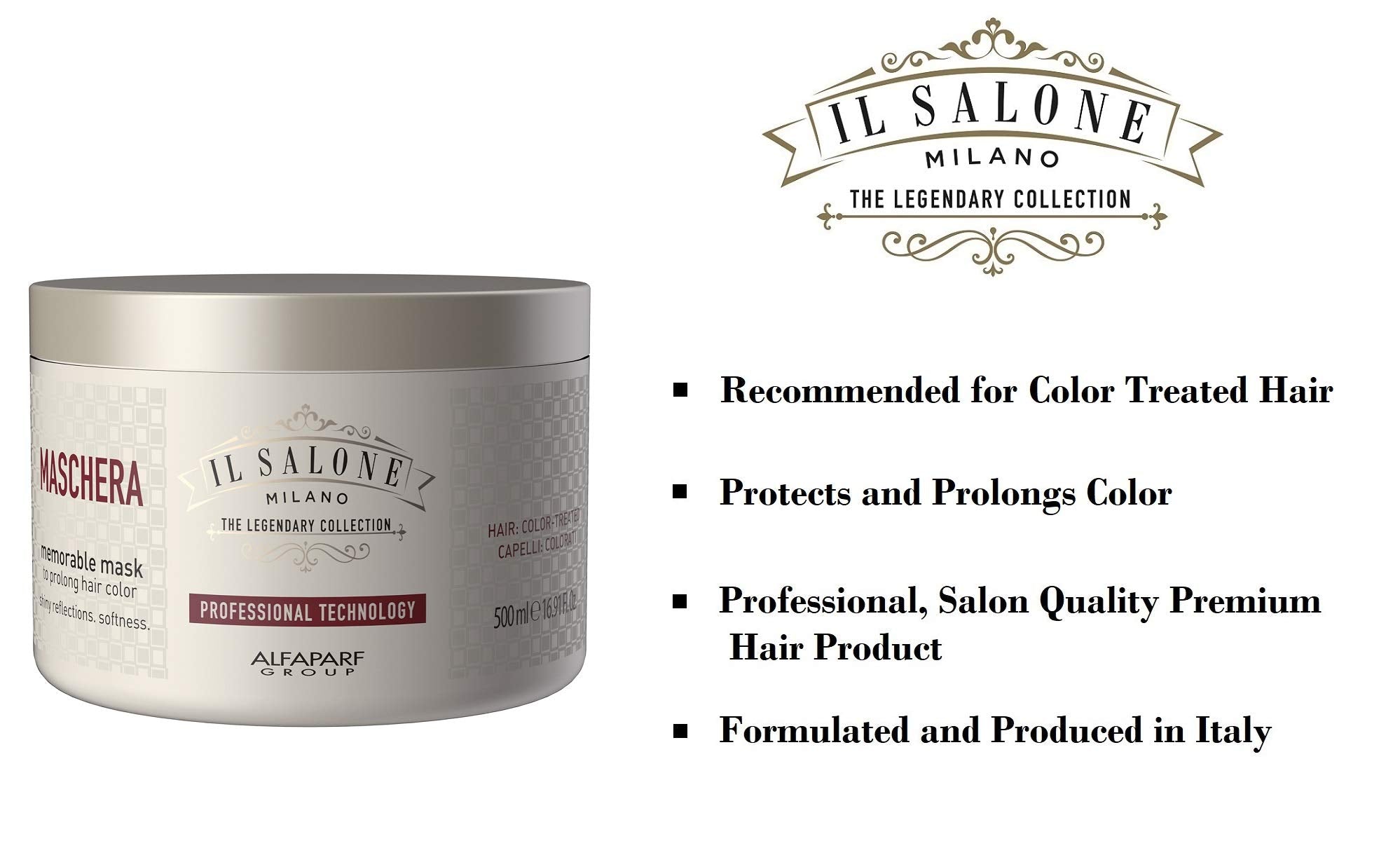 Authentic USA imported deep conditioning mask for color vibrancy and professional shine