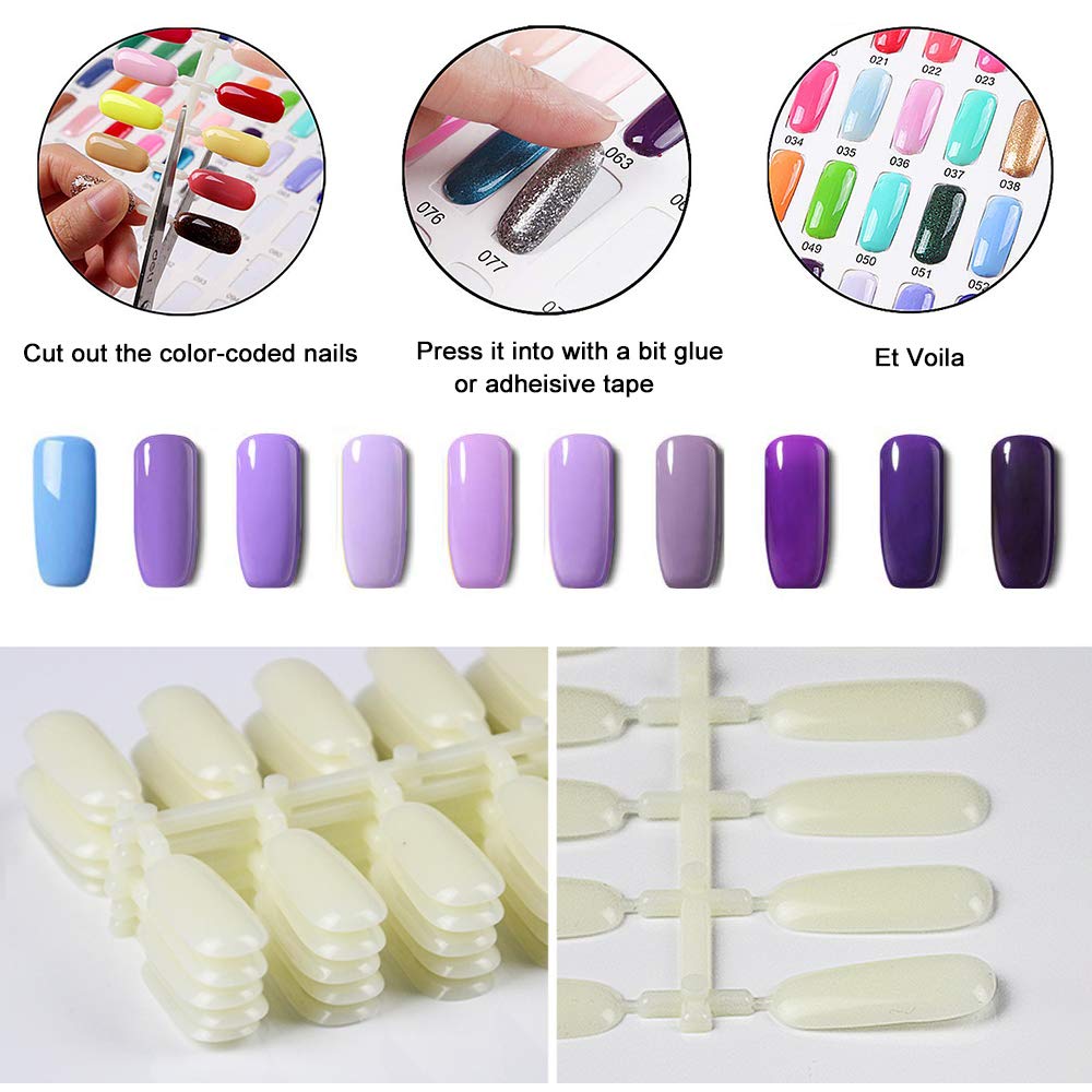 Flat-backed nail tips for professional art practice