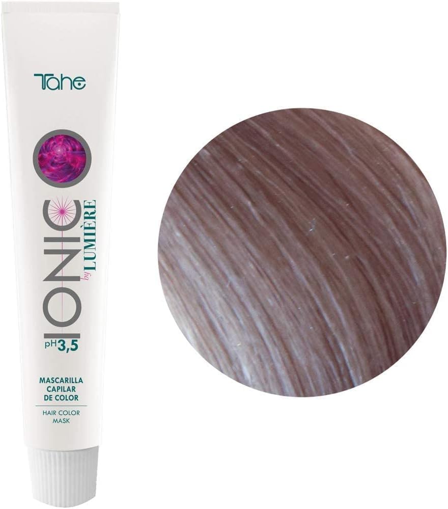 Authentic USA imported Tahe color depositing hair mask tube in Pearl Blonde with clearly displayed pH 3.5 details.