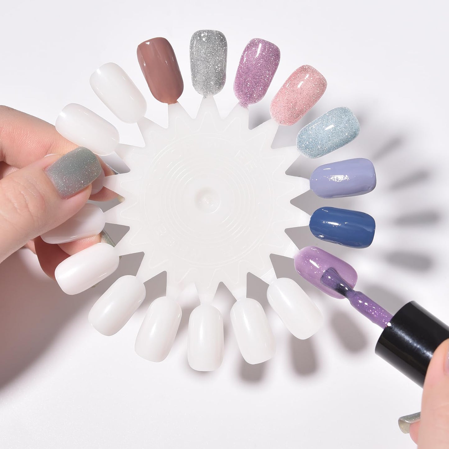 Manicure color selection tool for professional salons