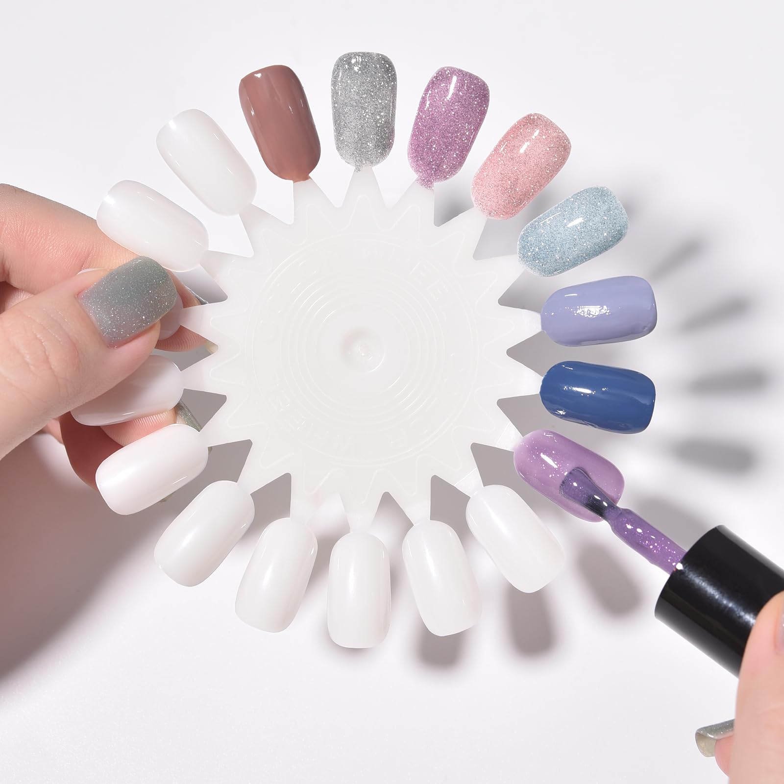 Manicure color selection tool for professional salons