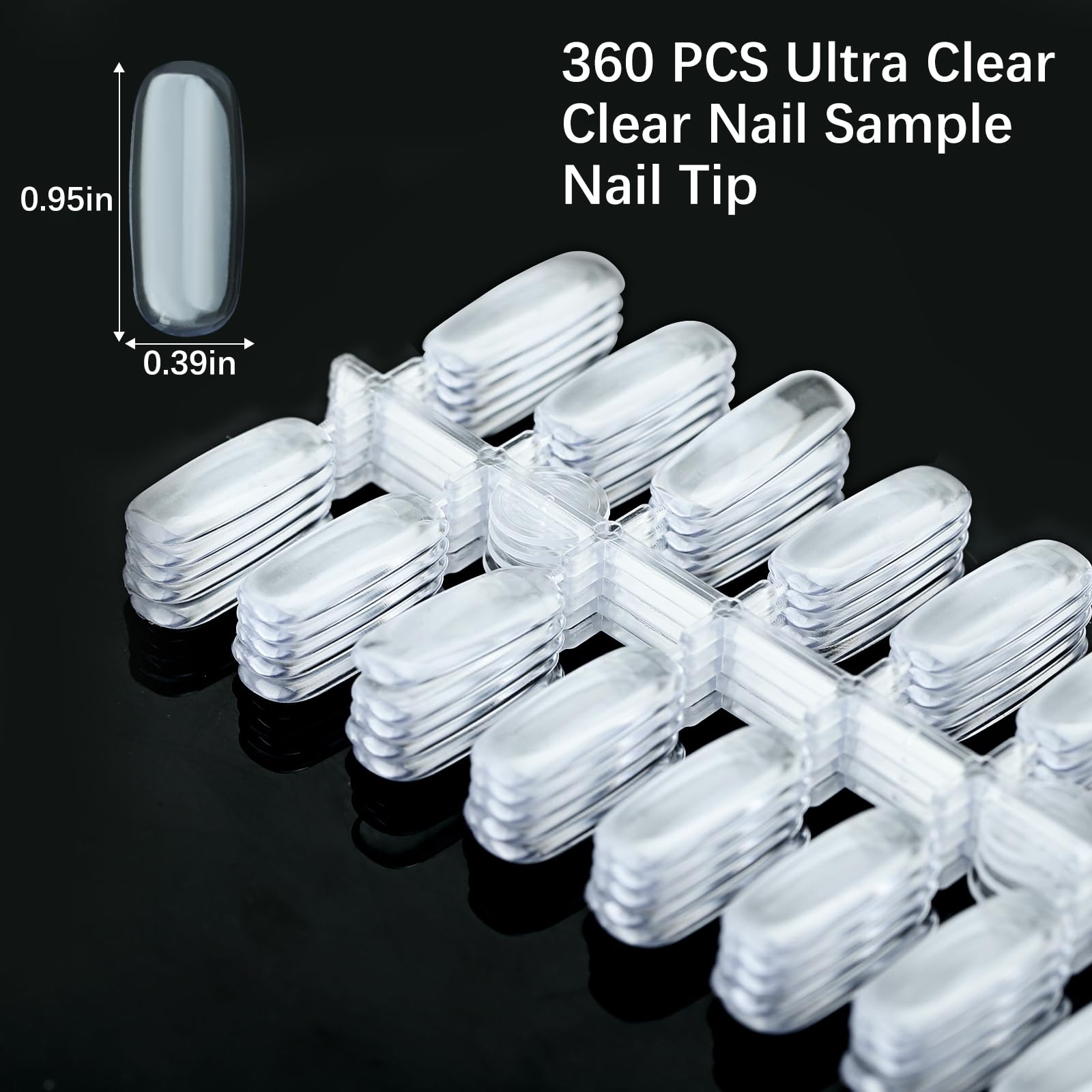 Transparent nail art practice tips for gel and acrylic
