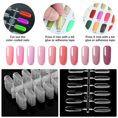 DIY nail polish color chart tips for accurate shade testing