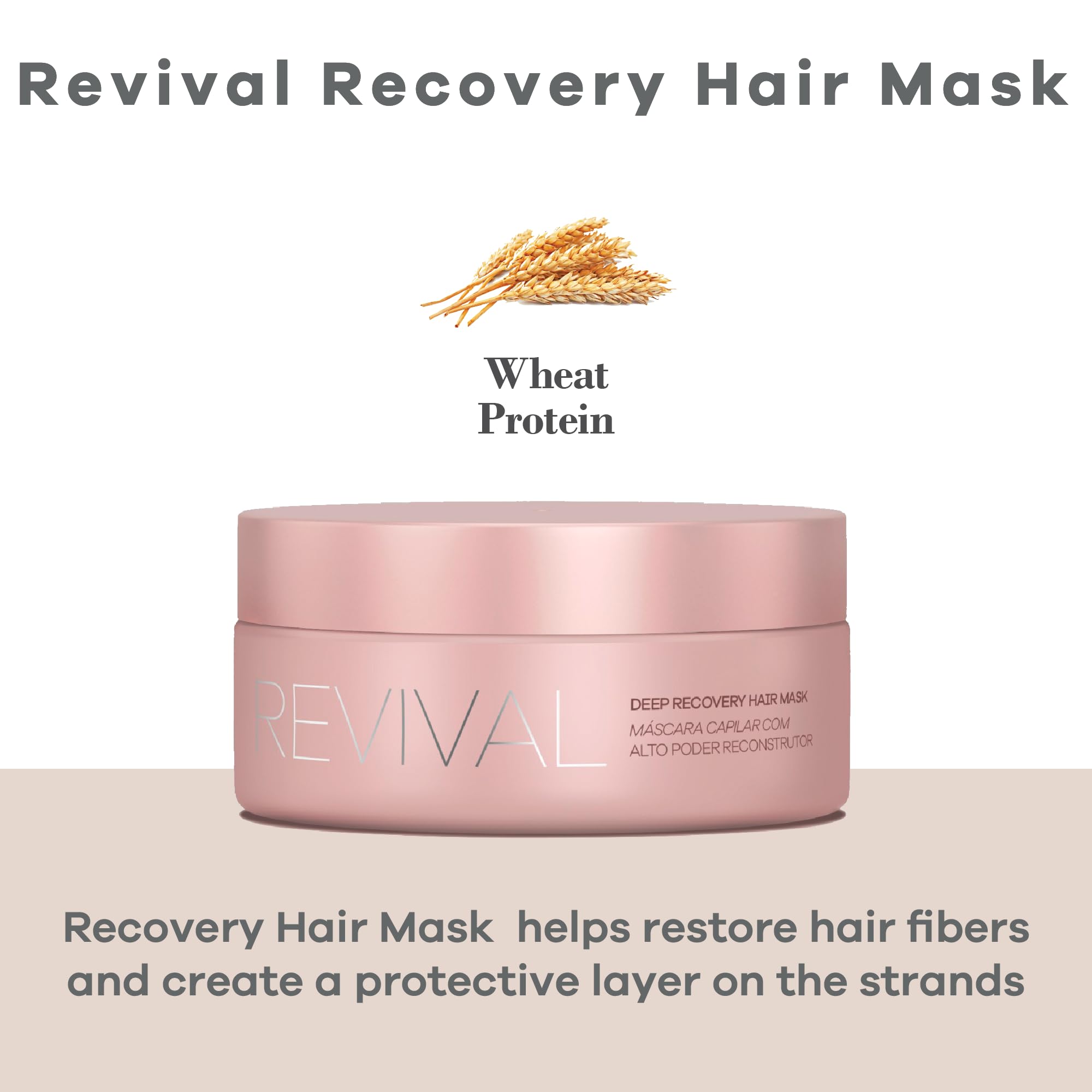BRAÃ‰ Revival deep conditioning mask for dry damaged hair care