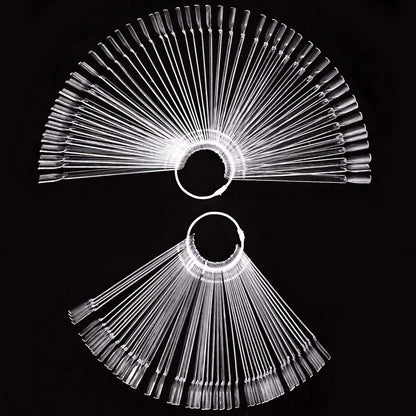 Kinjoek nail art display supplies on white background