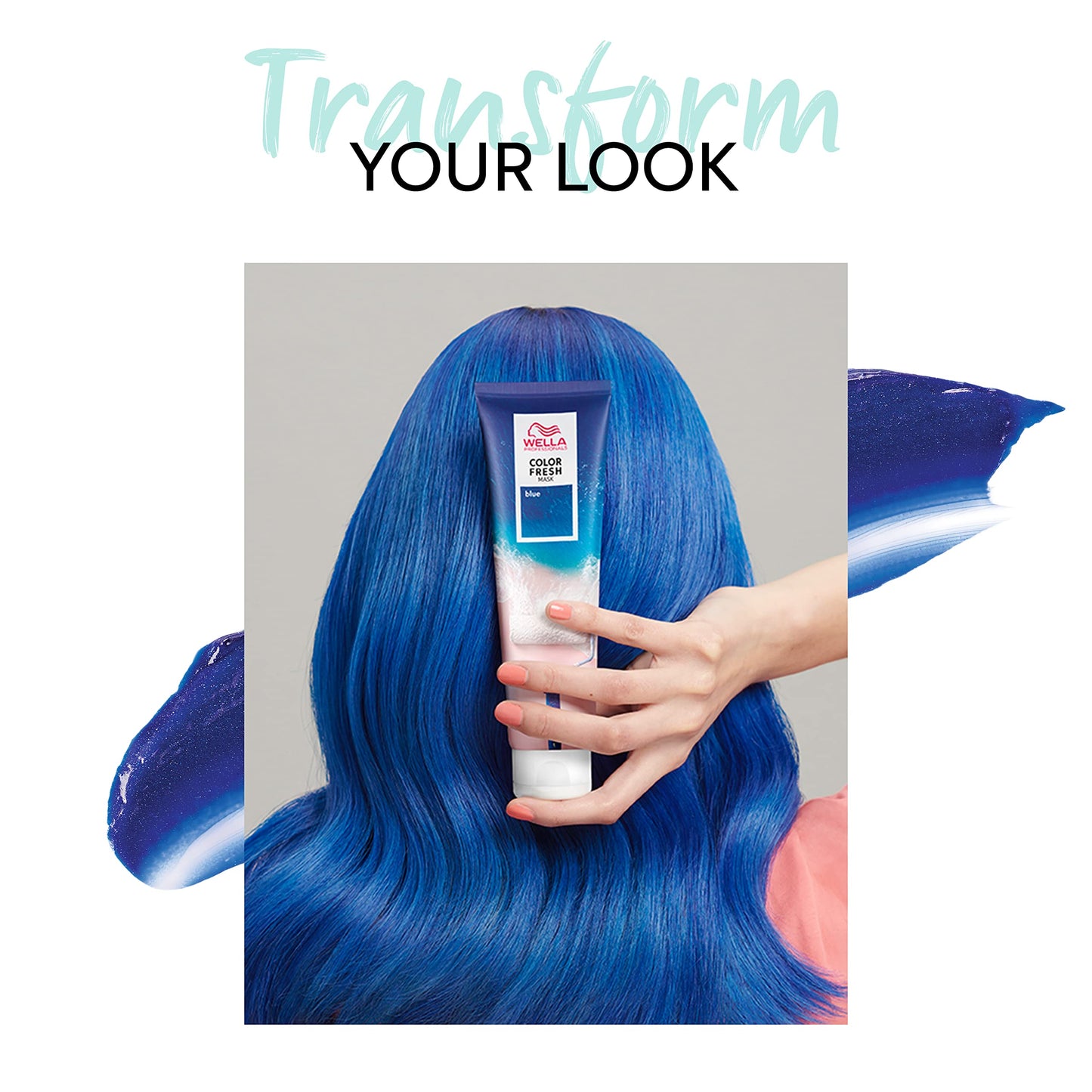 Wella Color Fresh Mask in a lifestyle salon setup emphasizing home color maintenance.