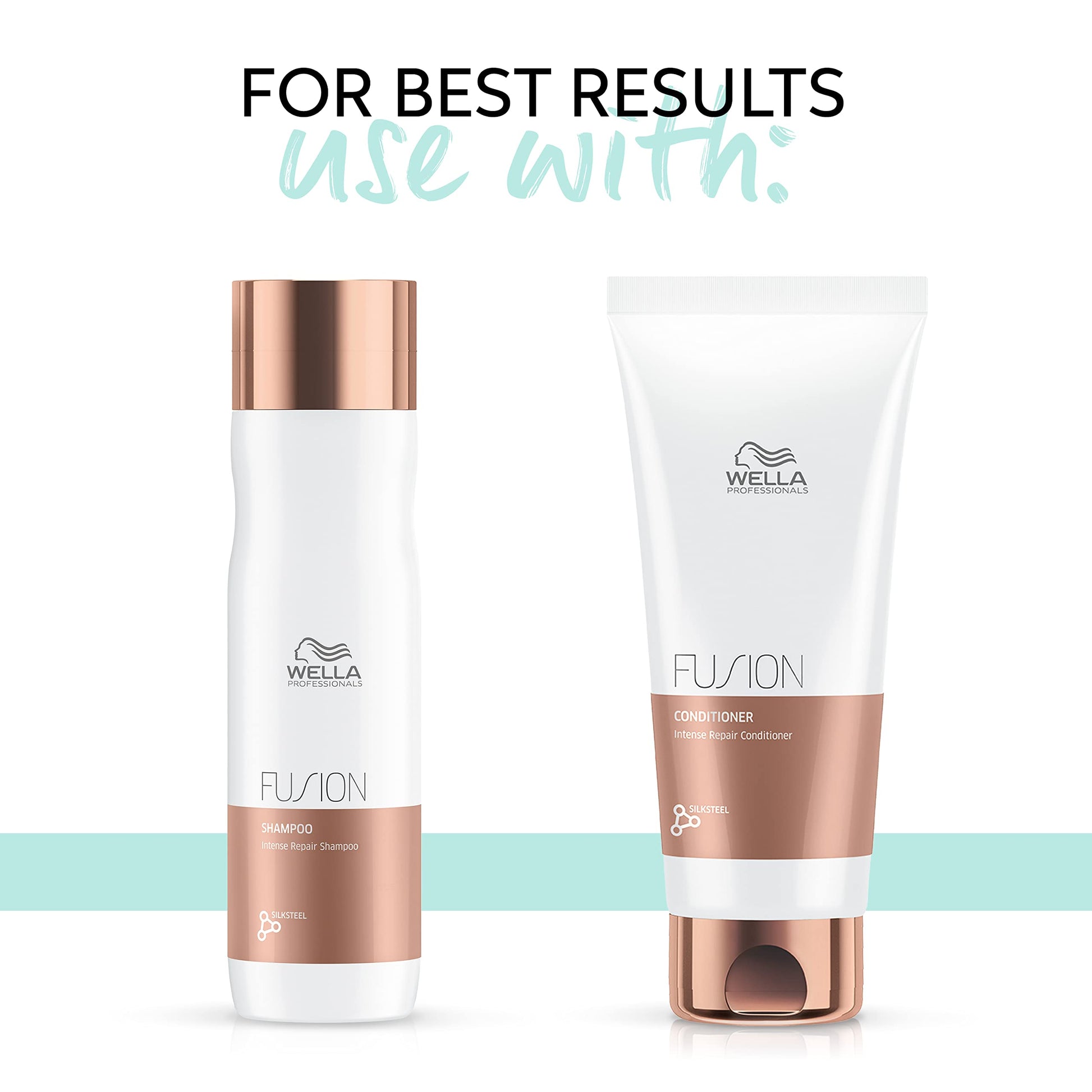Wella vibrant shades hair gloss treatment showing the cruelty-free and vegan product seal.