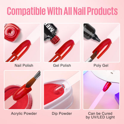 Mefa branded nail display kit for gel polish collection