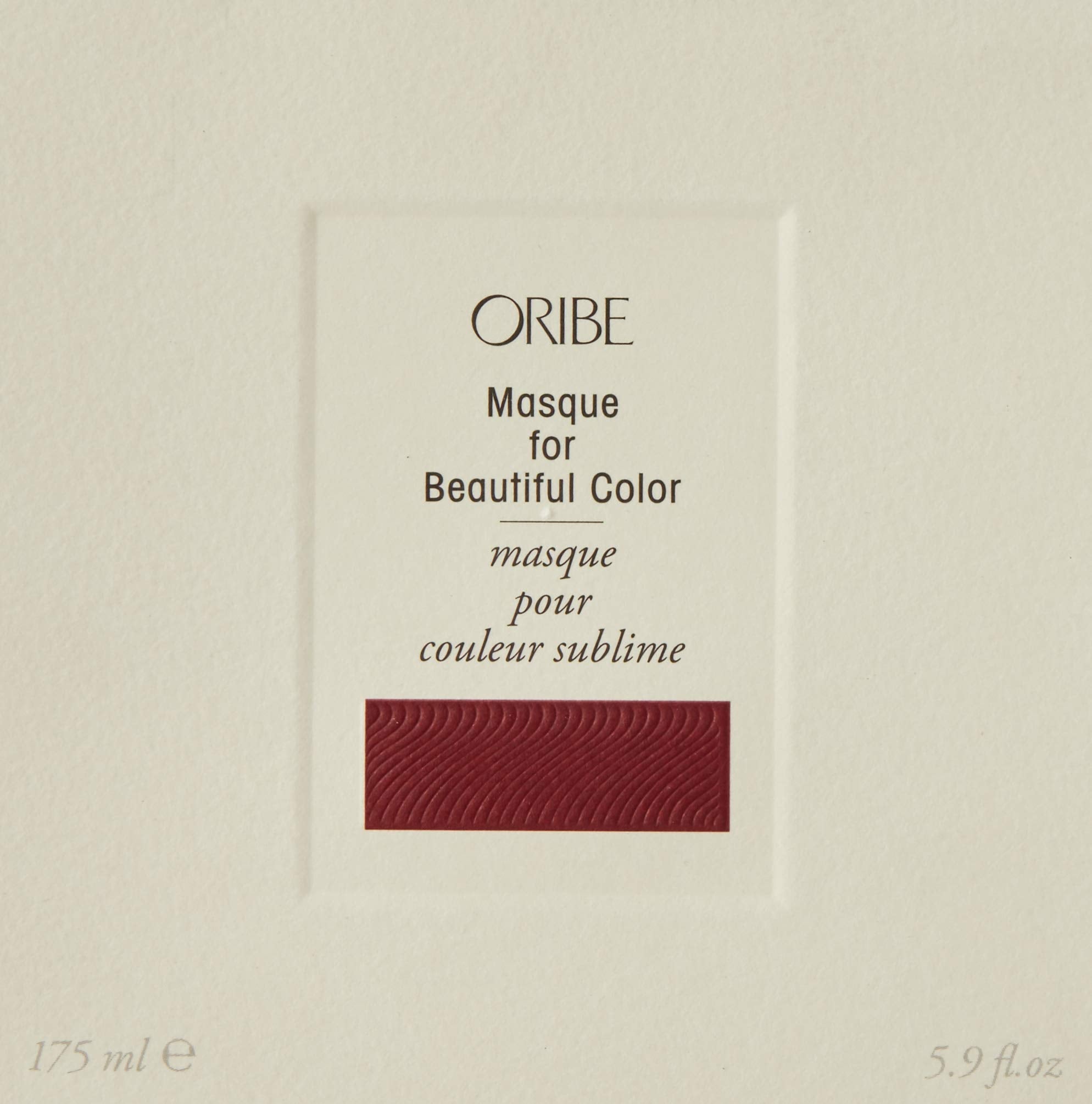 Oribe hair mask for color treated hair texture closeup