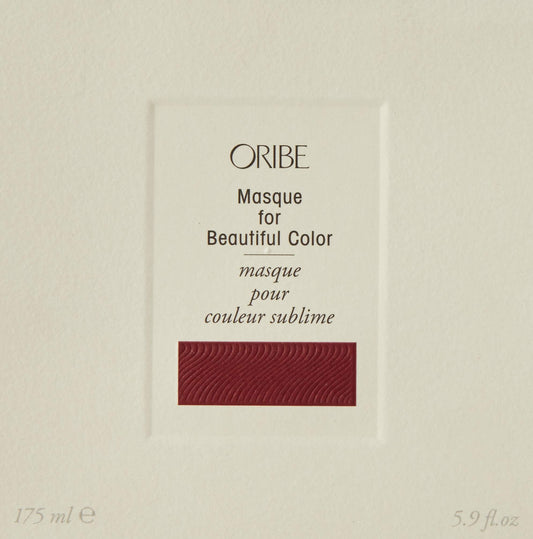 Oribe hair mask for color treated hair texture closeup