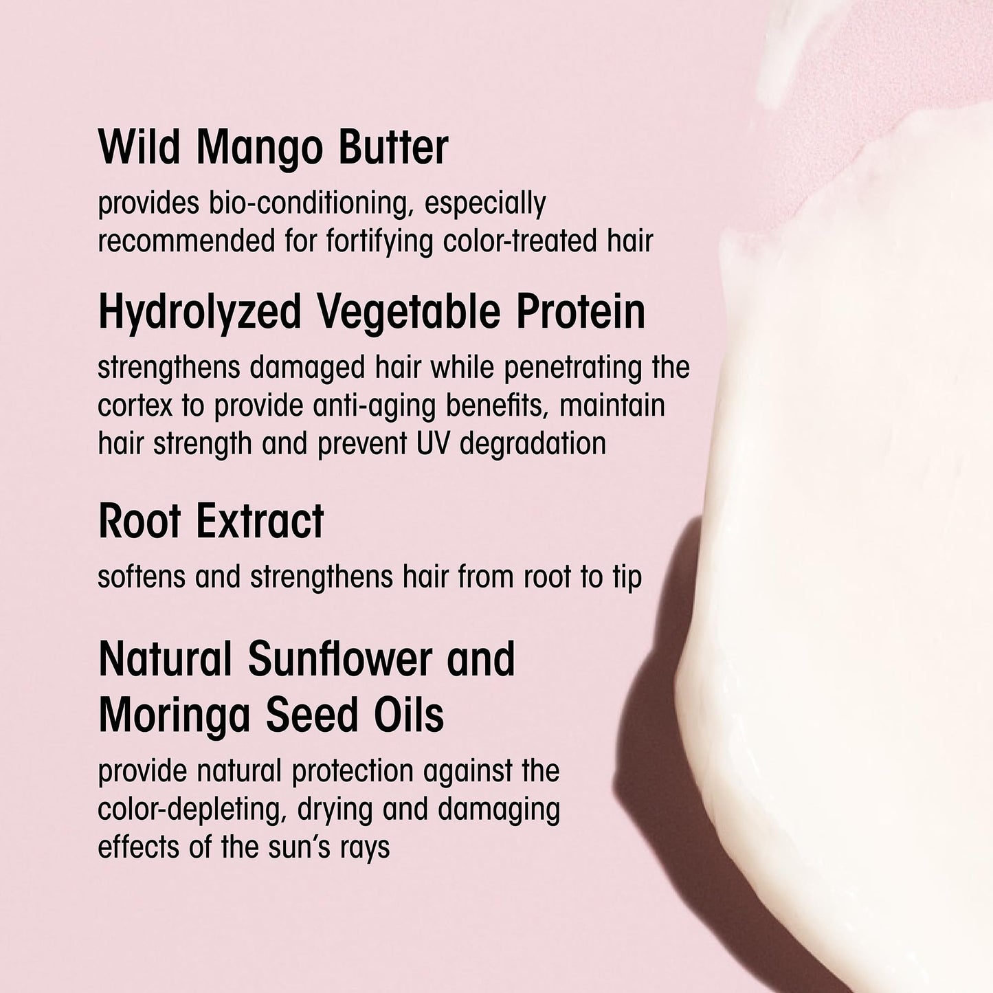 Premium color protecting hair mask packaging design