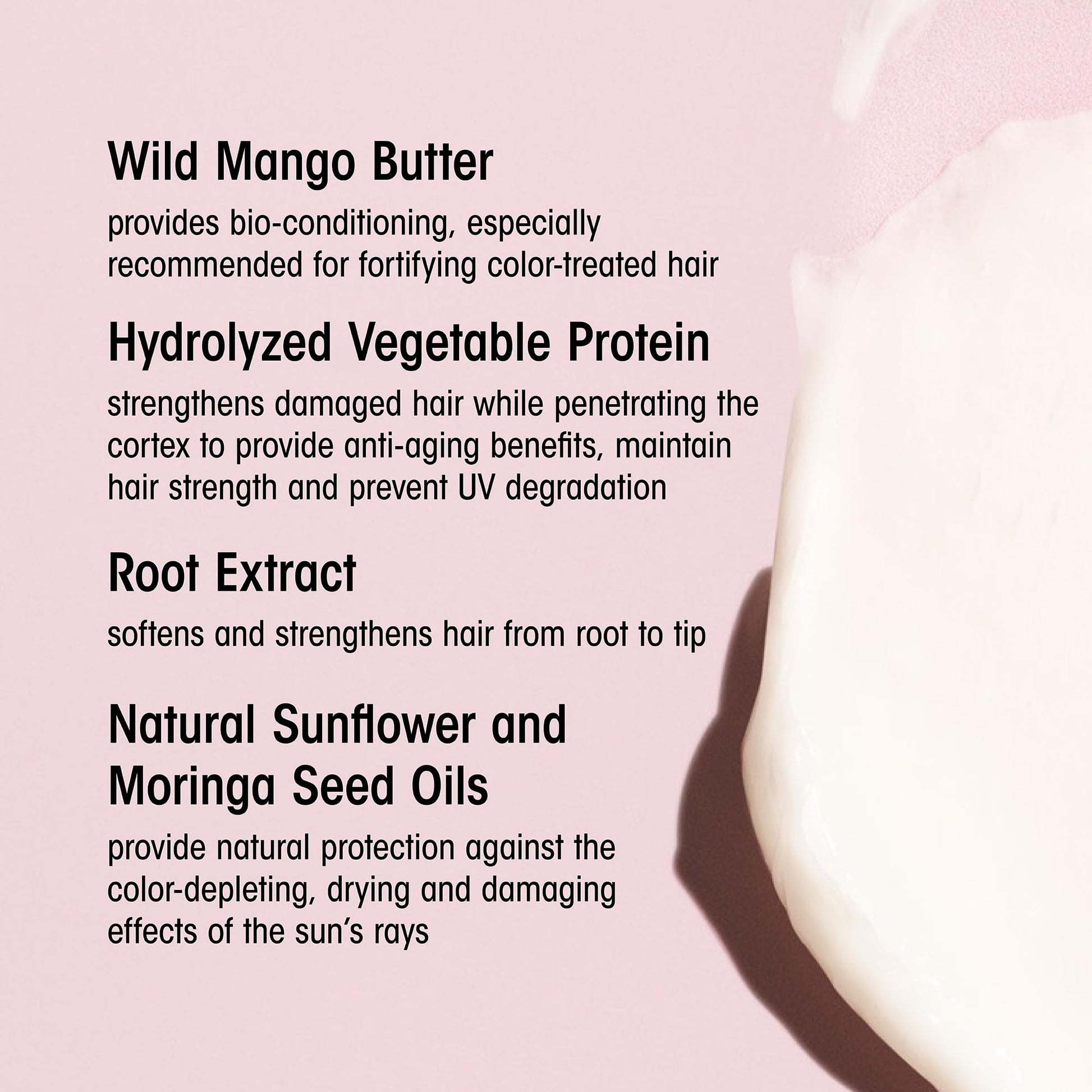 Premium color protecting hair mask packaging design