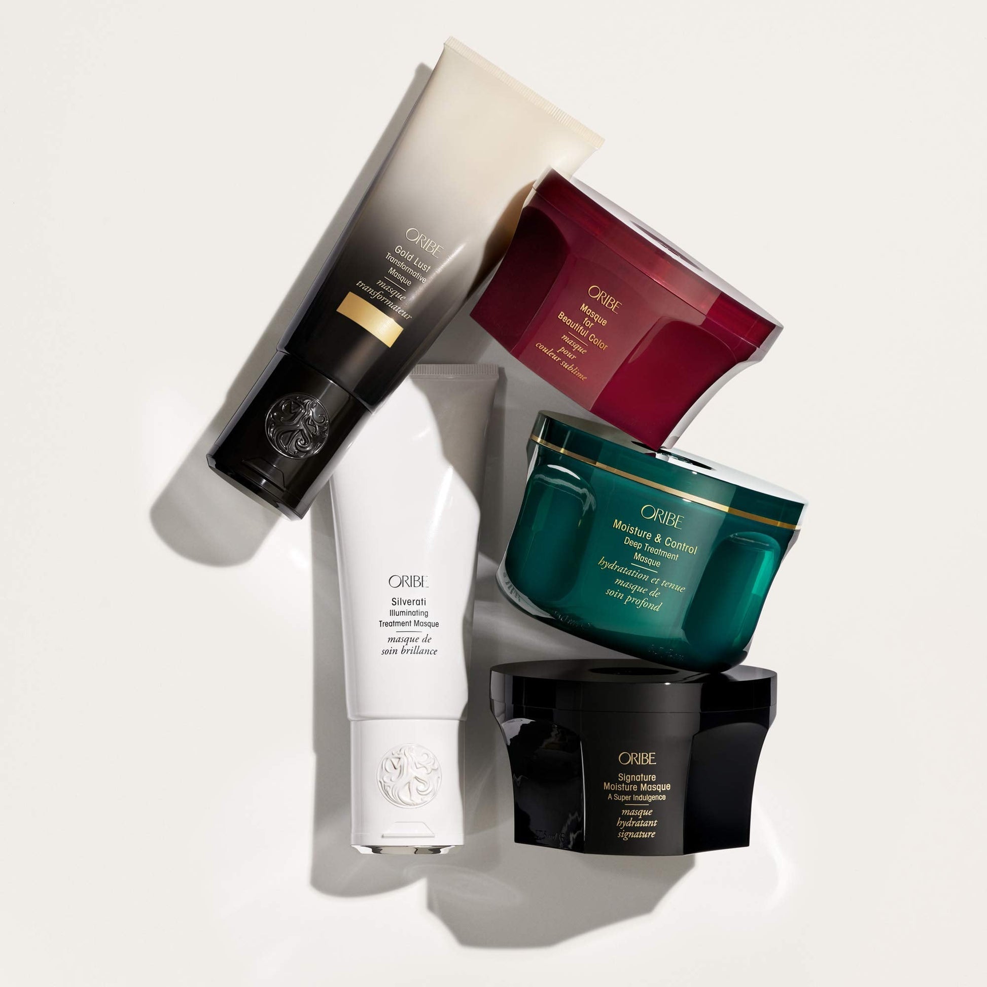 Oribe masque for beautiful color travel and retail size comparison