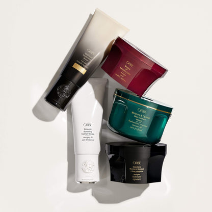 Oribe masque for beautiful color travel and retail size comparison
