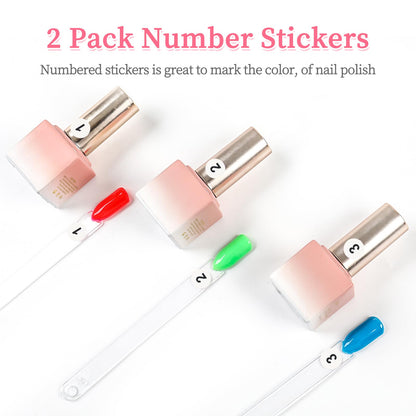 High quality acrylic nail tips for salon practice