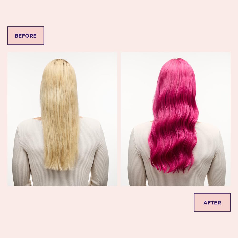 Sulfate free and paraben free pink pop color refreshing mask packaging