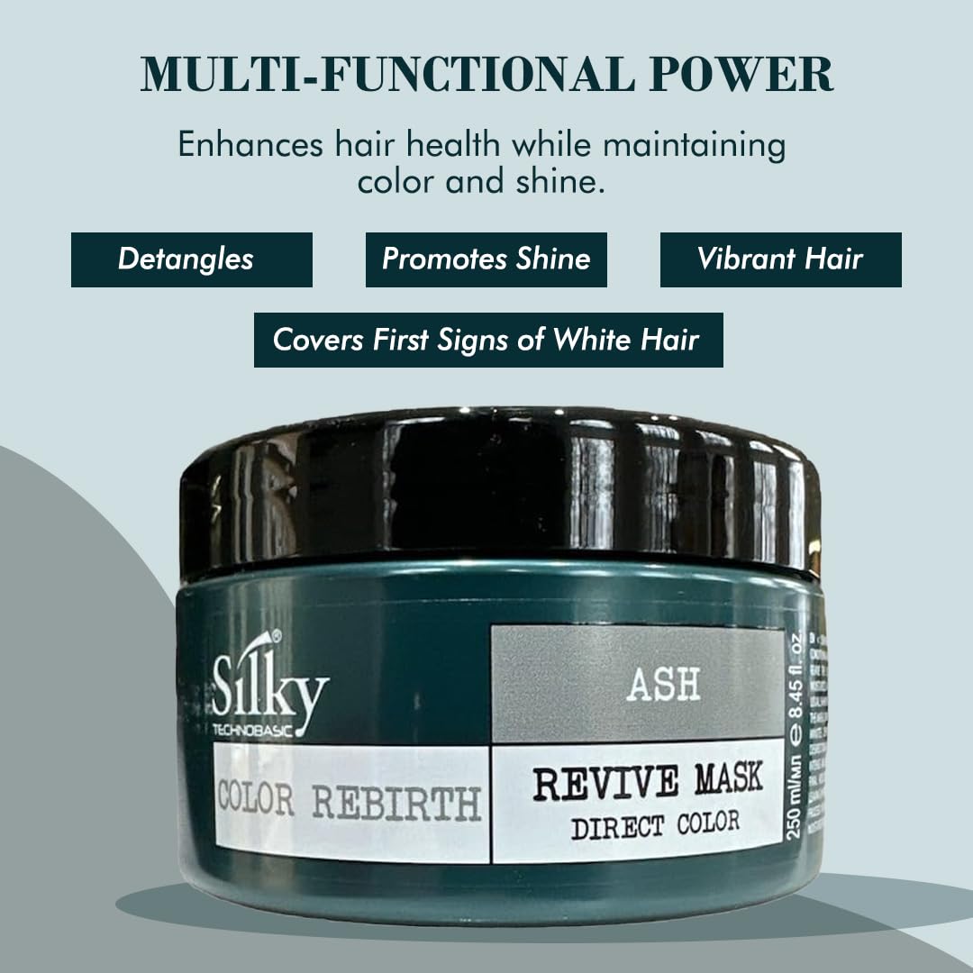 SILKY Technobasic professional salon grade hair revival product for color treated blonde and light hair