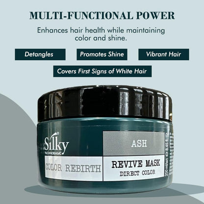SILKY Technobasic professional salon grade hair revival product for color treated blonde and light hair