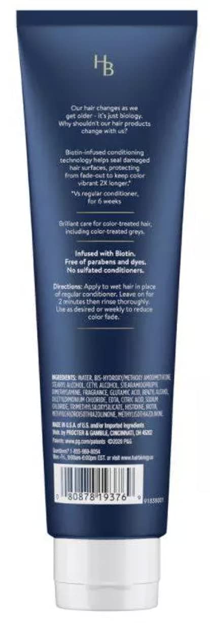 Biotin infused deep conditioning weekly hair mask tube for color protection