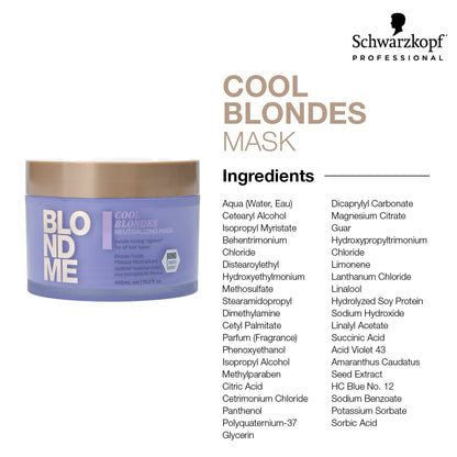 Schwarzkopf Professional 3D Bond Creation Technology mask packaging details and ingredients