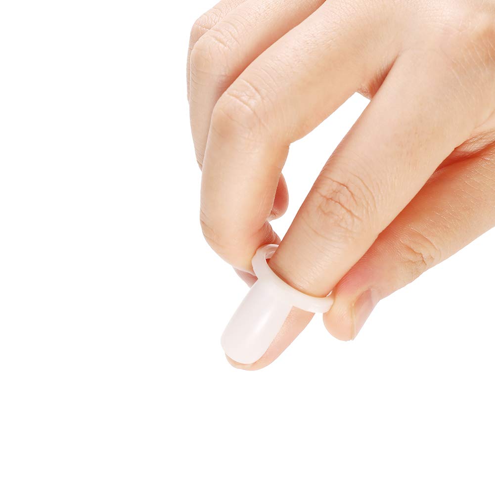 Full set of 200 nail display tips arranged on rings for easy organization