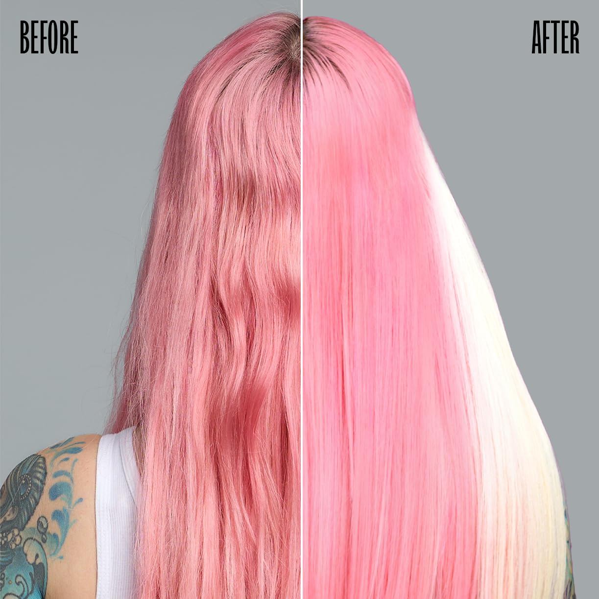 Overtone hair mask jar showing high-gloss treatment texture