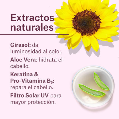 NaturVital henna extract hair mask for natural and dyed red hair