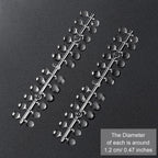 Jassins nail art display tips with adhesive stickers
