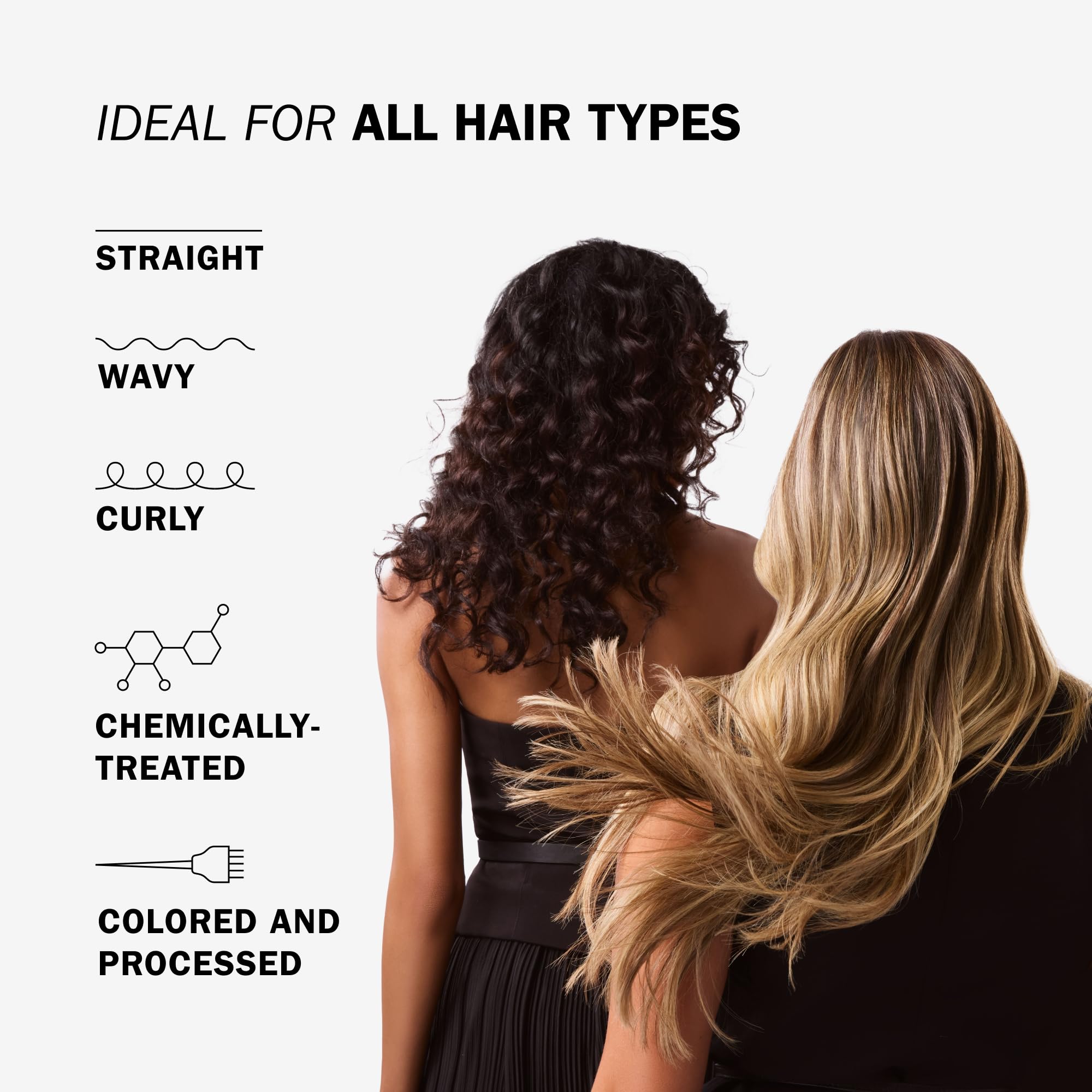 TRUSS anti brassiness hair mist container close up showing size specifications