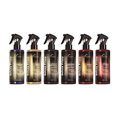 TRUSS champagne blonde luxury hair treatment spray back label ingredients