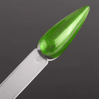 Clear nail art practice sticks for professional color swatching