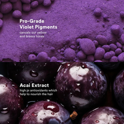 Verb salon grade purple mask for cool tone hair maintenance