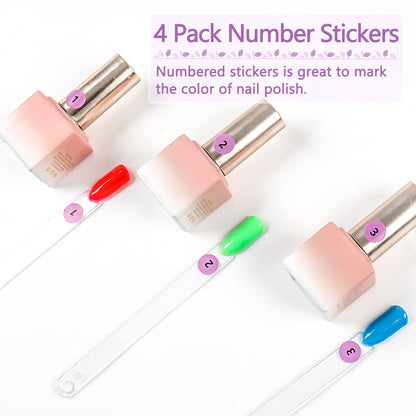 Full set of Bqan 200 piece nail practice sticks