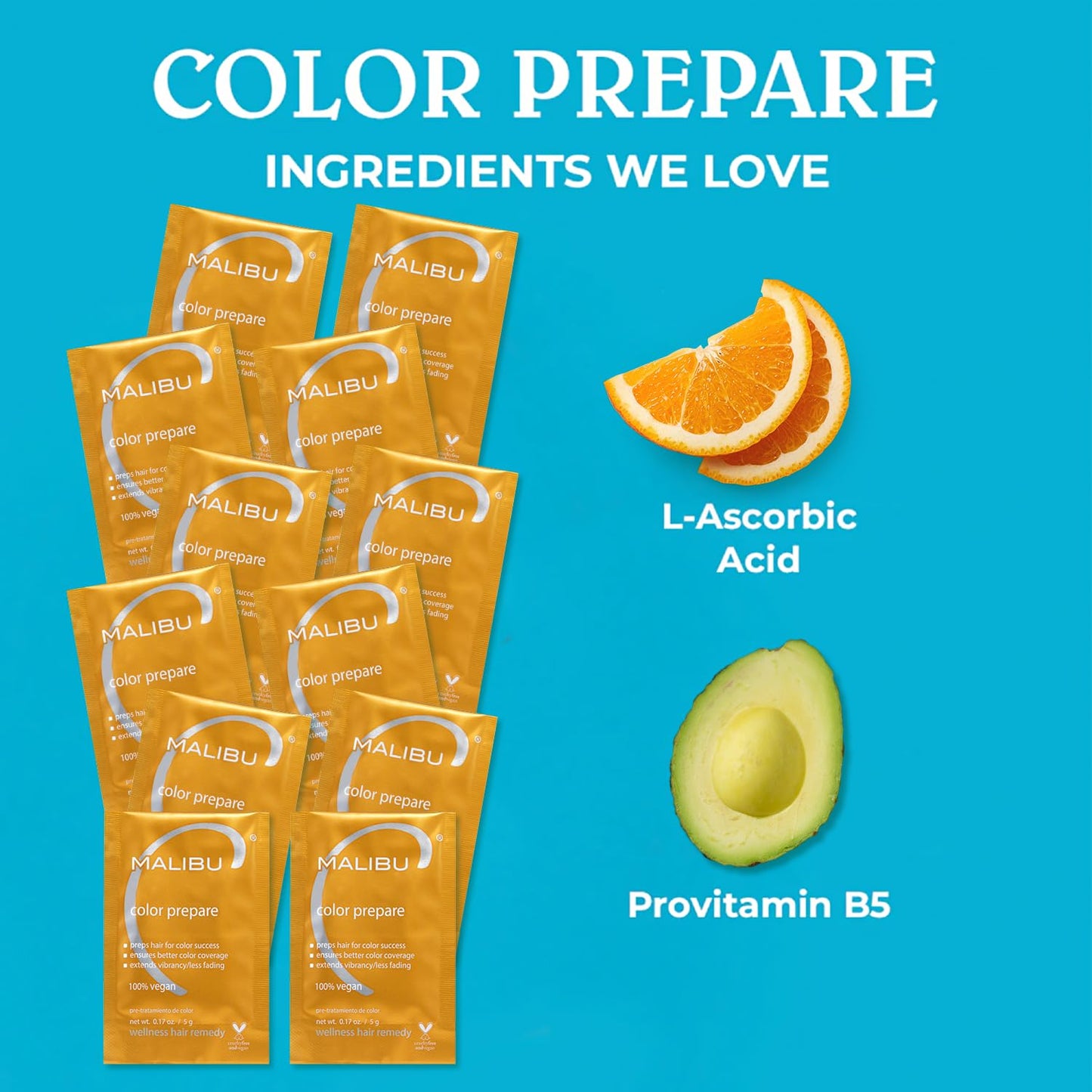 Malibu C professional hair care color extension treatment instructions
