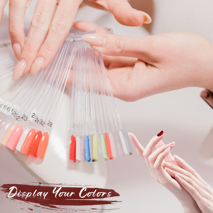Professional nail polish collection display tool