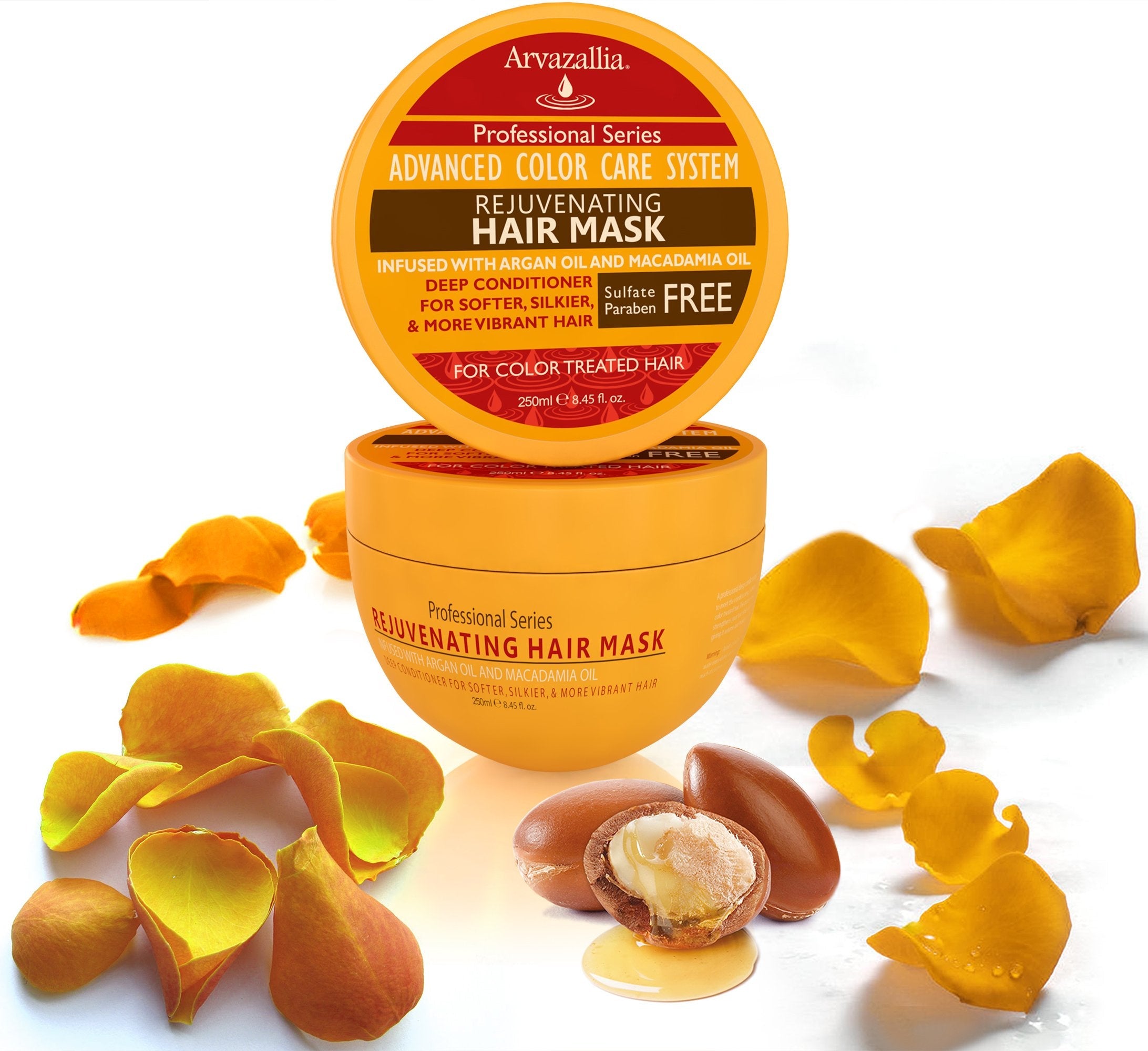 Authentic Arvazallia advanced hair repair system container texture review