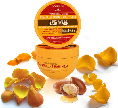 Authentic Arvazallia advanced hair repair system container texture review