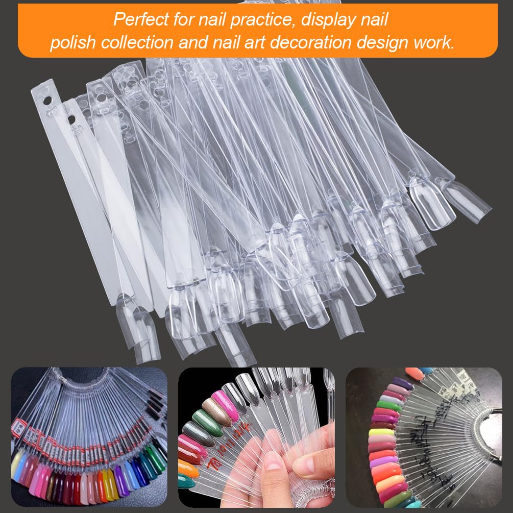 Jassins manicure color organization tool with split ring