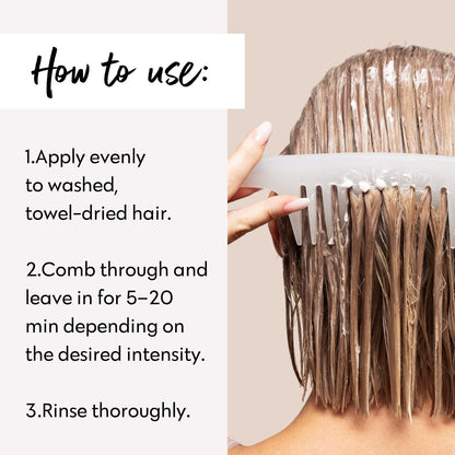 Four Reasons Color Mask Cool Sand Blonde sulfate free color depositing conditioner formula highlights