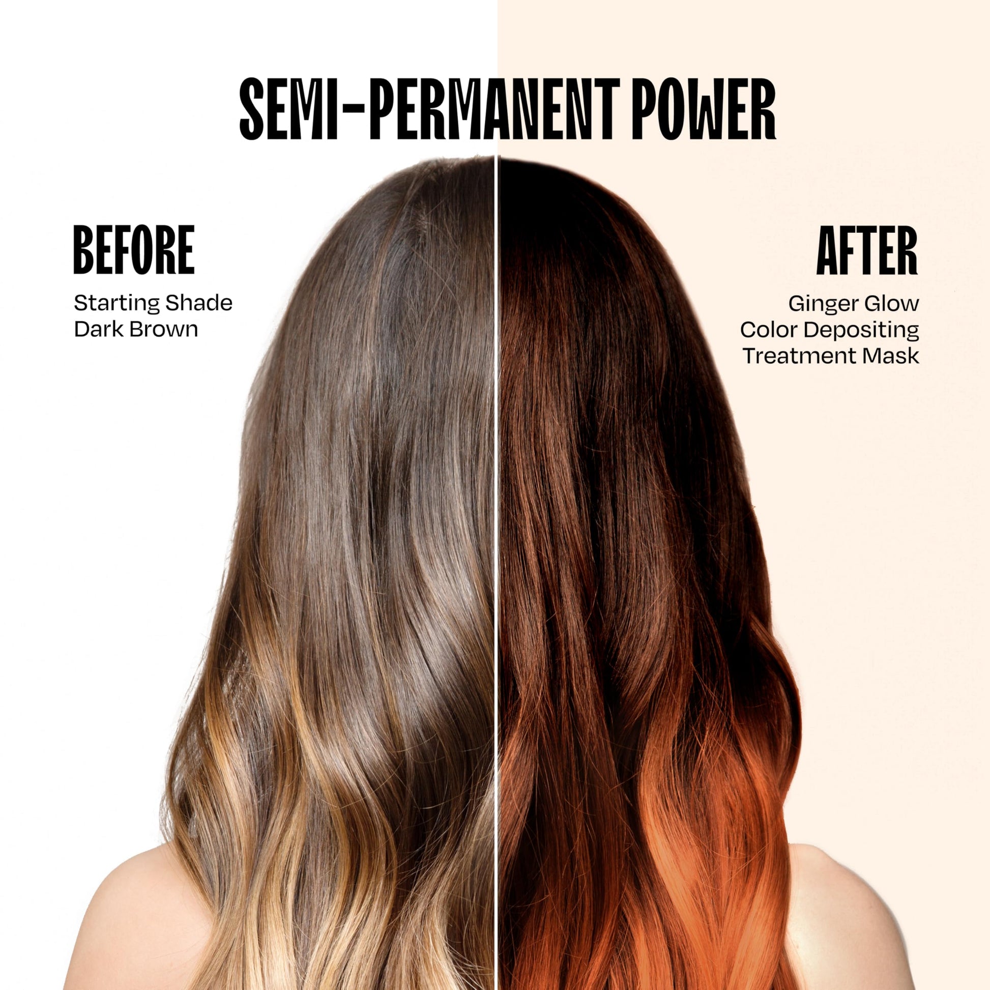 Overtone semi permanent nourishing hair color treatment mask side view details