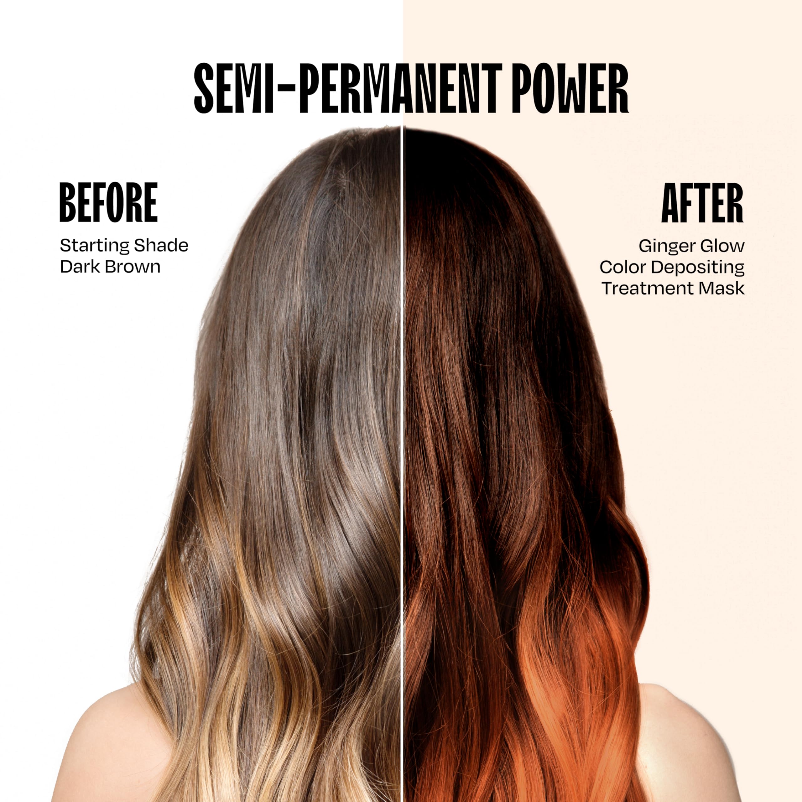 Overtone semi permanent nourishing hair color treatment mask side view details