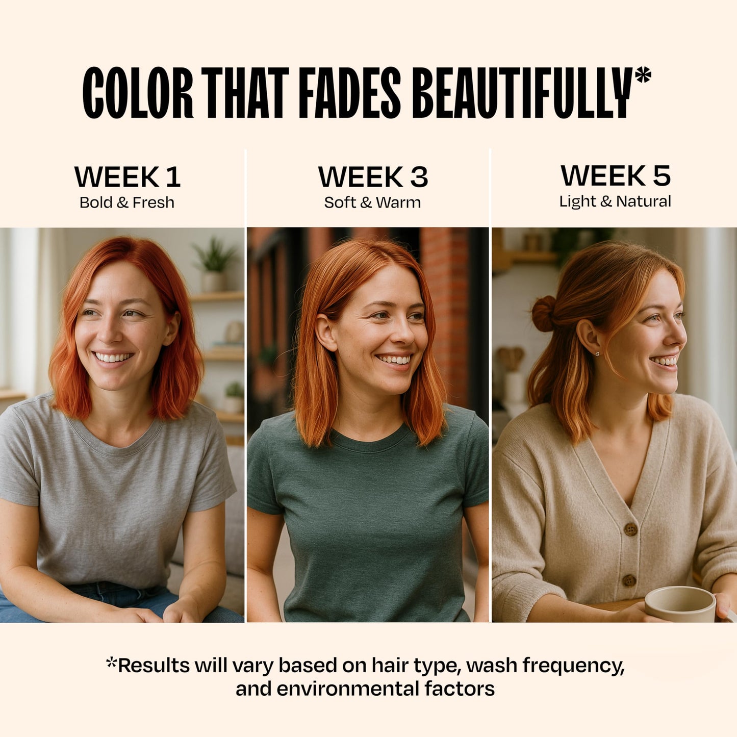 Overtone hair color conditioner premium vegan and cruelty free product layout